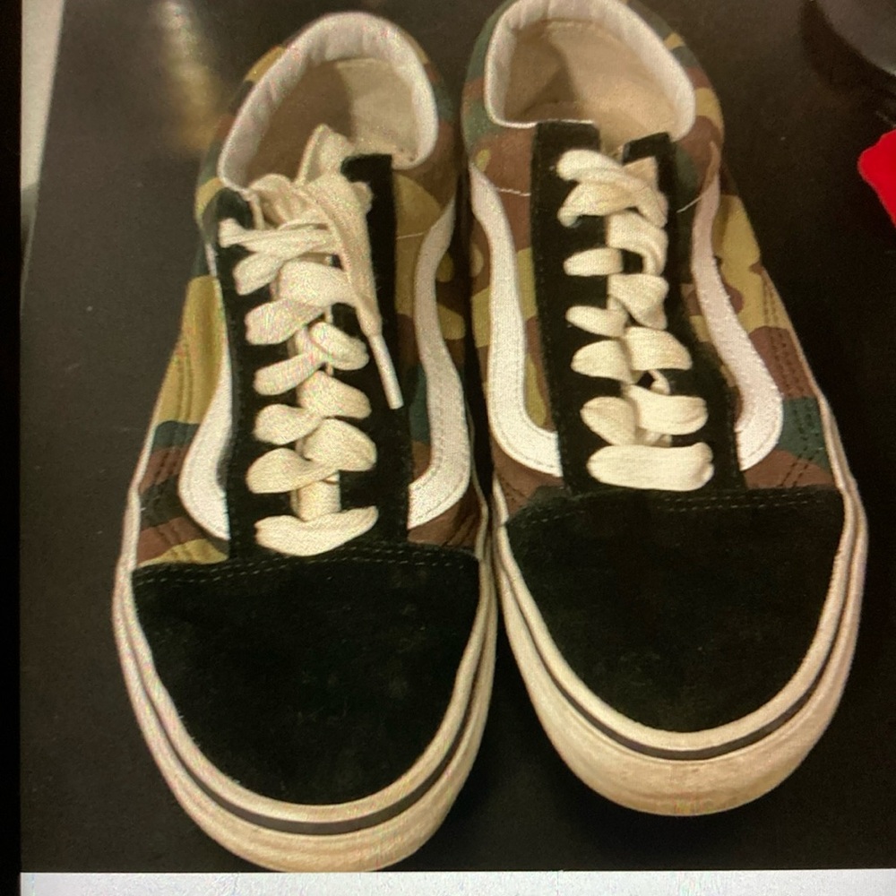 Camo vans